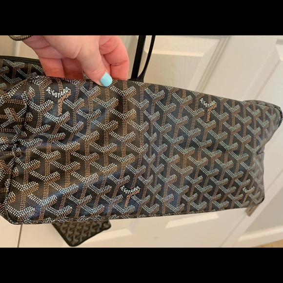 Goyard St. Louis PM black tote - Picture 3 of 6